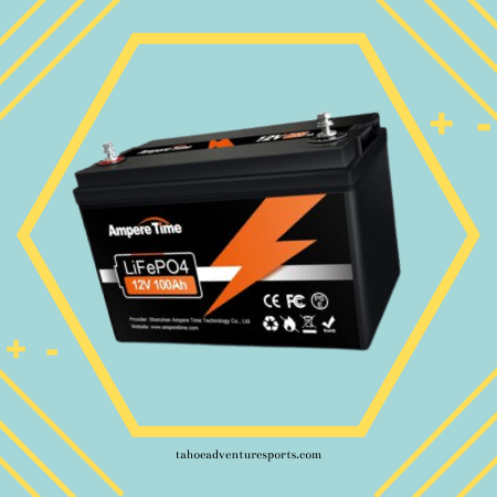 Ampere Time LiFePO4 Deep Cycle Battery 12V 100Ah