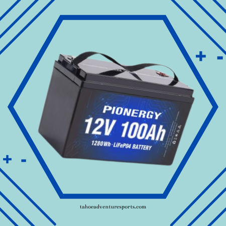 PIONERGY LiFePO4 Battery,12V 100Ah