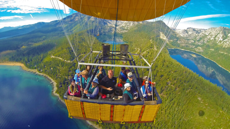balloon tour best things to do in lake tahoe
